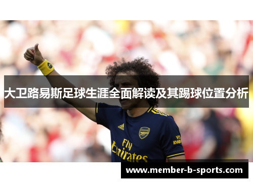 大卫路易斯足球生涯全面解读及其踢球位置分析